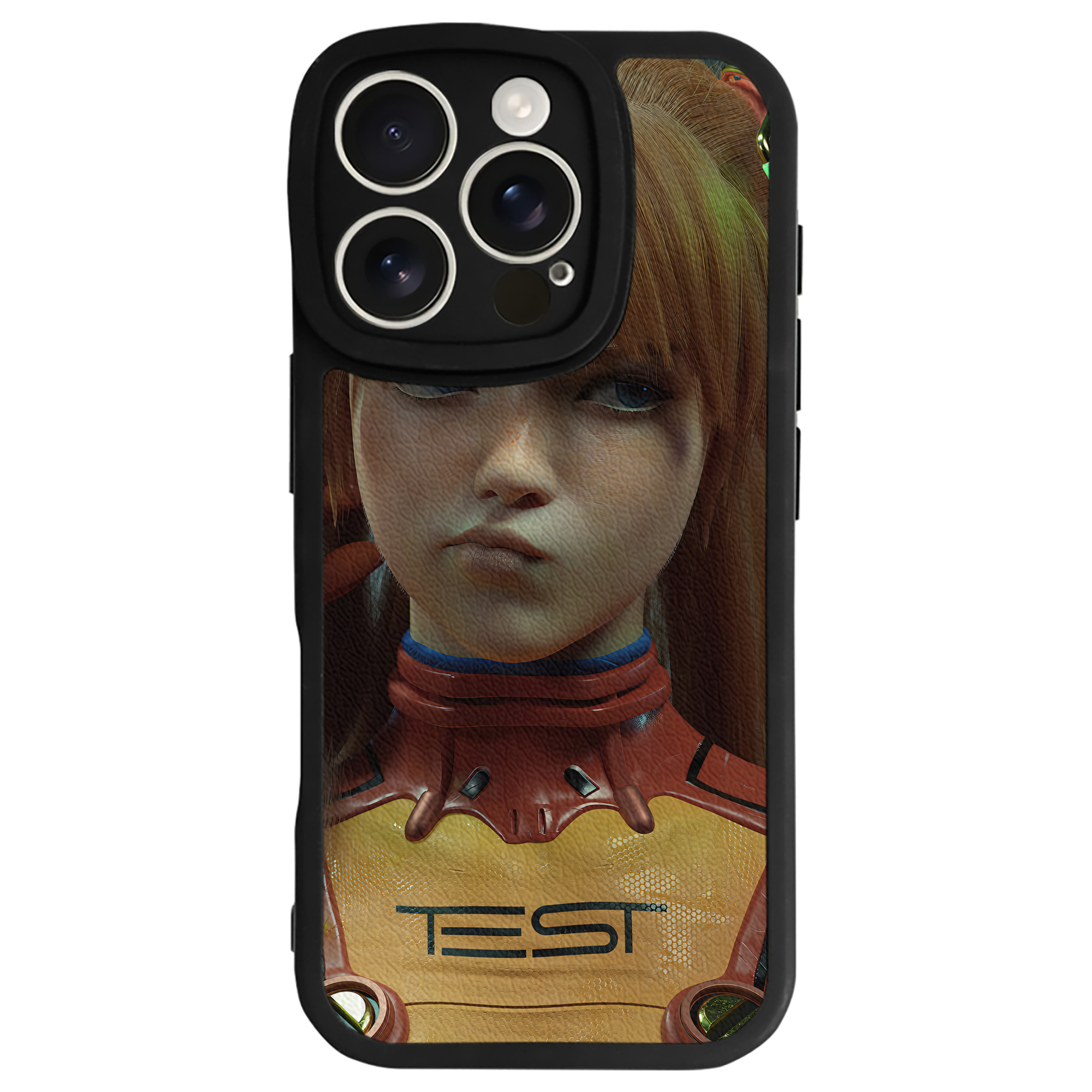 （画像用） EVA 新世紀エヴァンゲリオン 【iPhone 16シリーズ対応】シリコンスマホケース（レザー調） 材質：シリコン